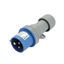 Immagine di spine elettriche cee 2p+t 16 amp. blu 250 v - ip 44                                                                                           