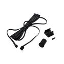 Immagine di interruttori pushpower c/cavo touch nero cablato c/accessori                                                                                           