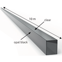 Immagine di strip led cob mm 5 cover mt 10 trasp/neo mm 5.6 x 5.6                                                                                           