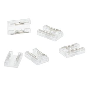 Immagine di strip led cob mm 5 connettori diritto conf. 5 pz                                                                                           
