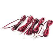 Immagine di strip led cob mm 5 cavi cm 200 confezione 5 pz                                                                                           