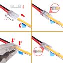 Immagine di strip led cob mm 5 cavi cm 200 confezione 5 pz                                                                                           