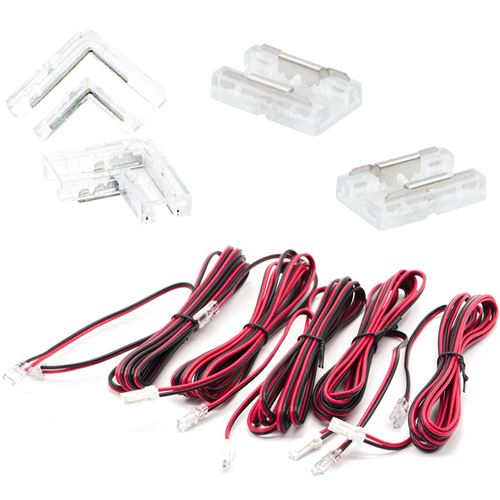 Immagine di Connettori e cablaggi strip led 5 mm