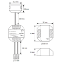 Immagine di Ricevitore universale Pushpower monocolore 