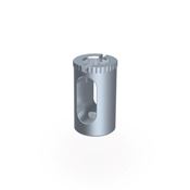 Immagine di barilotti fixba sb diam.  5 h 10 i  5 zinc. s/grano s/bordo                                                                                           