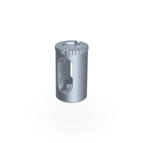 Immagine di barilotti fixba sb diam.  5 h 10 i  5 zinc. s/grano s/bordo                                                                                           