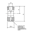 Immagine di barilotti fixba sb diam.  5 h 10 i  5 zinc. s/grano s/bordo                                                                                           