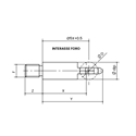 Immagine di tiranti fixba mm. 5x35 i 24  4ma zinc.                                                                                            