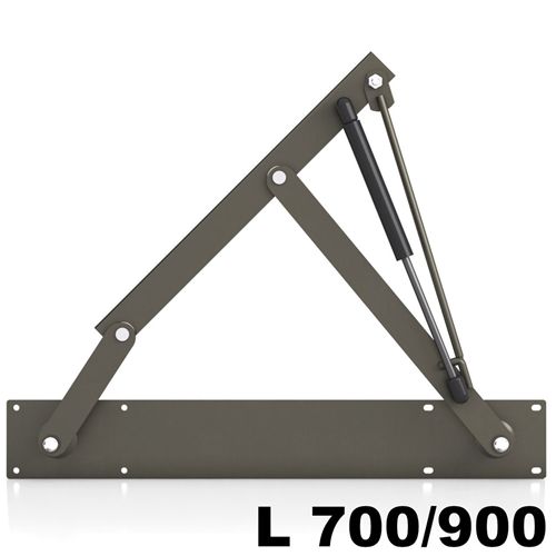 Immagine di meccanismi letti wing std lat.  350n l 700/ 900 x contenit.-ap. 45° laterale                                                                                           