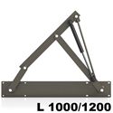 Immagine di meccanismi letti wing std lat.  600n l1000/1200 x contenit.-ap. 45° laterale                                                                                           