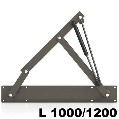 Immagine di meccanismi letti wing std lat.  600n l1000/1200 x contenit.-ap. 45° laterale                                                                                           