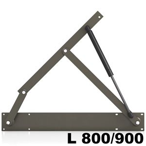 Immagine di meccanismi letti wing std  600n l 800/ 900 x contenitore - apertura 45°                                                                                           