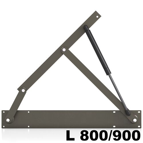 Immagine di meccanismi letti wing std  600n l 800/ 900 x contenitore - apertura 45°                                                                                           