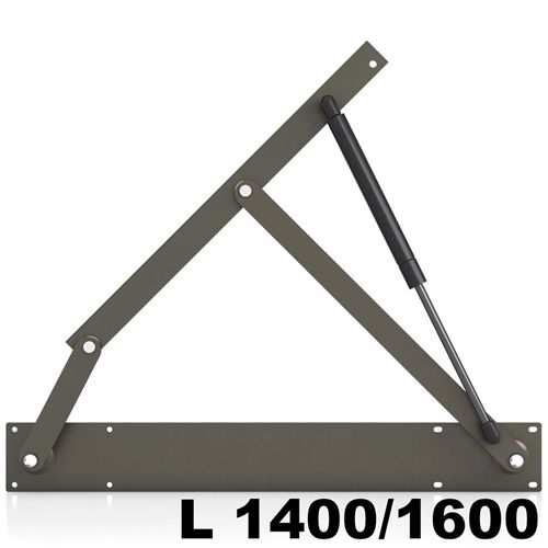 Immagine di meccanismi letti wing std 1000n l1400/1600 x contenitore - apertura 45°                                                                                           