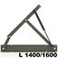 Immagine di meccanismi letti wing std 1000n l1400/1600 x contenitore - apertura 45°                                                                                           