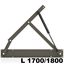 Immagine di meccanismi letti wing std 1100n l1700/1800 x contenitore - apertura 45°                                                                                           