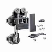 Immagine di guarniture ante libro wing l light sx c/molla set 1 anta antracite                                                                                           