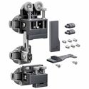Immagine di guarniture ante libro wing l <25 kg ant.sx cm c/molla di chiusura                                                                                           