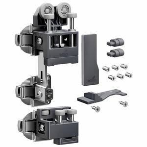 Immagine di guarniture ante libro wing l <25 kg ant.sx cm c/molla di chiusura                                                                                           