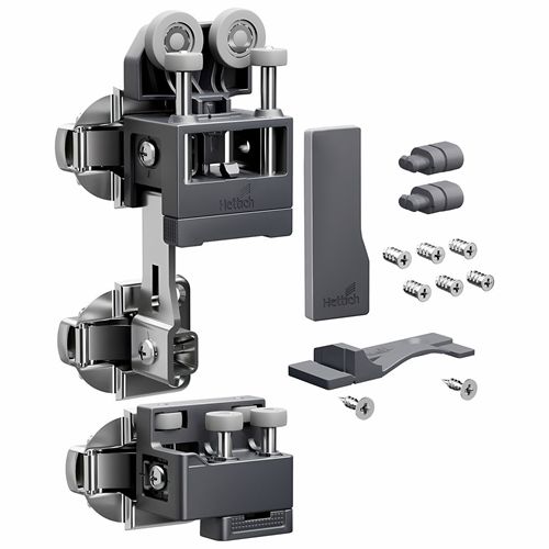 Immagine di guarniture ante libro wing l <25 kg ant.sx cm c/molla di chiusura                                                                                           