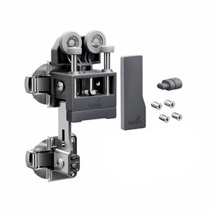 Immagine di guarniture ante libro wing l <12 kg ant.sx sm s/molla di chiusura                                                                                           
