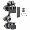 Immagine di guarniture ante libro wing l <25 kg ant.sx sm s/molla di chiusura                                                                                           