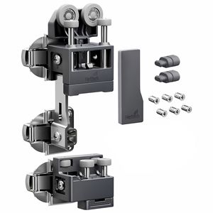 Immagine di guarniture ante libro wing l <25 kg ant.sx sm s/molla di chiusura                                                                                           