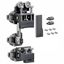 Immagine di guarniture ante libro wing l <25 kg ant.sx sm s/molla di chiusura                                                                                           