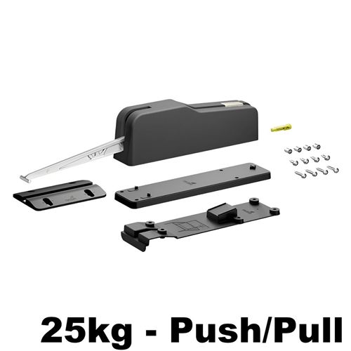 Immagine di guarniture ante libro wing l <25 kg push/p.a. unità di comfort                                                                                           