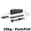 Immagine di guarniture ante libro wing l push set <25kg a unità di comfort-antracite                                                                                           
