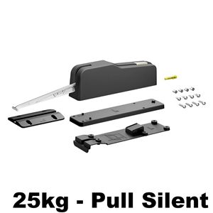 Immagine di guarniture ante libro wing l <25 kg silent a. unità di comfort                                                                                           