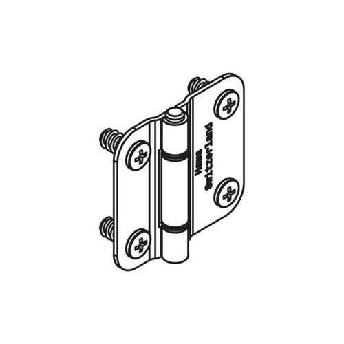 Immagine di cerniere multifold centrali a libro nich. c/viti                                                                                           