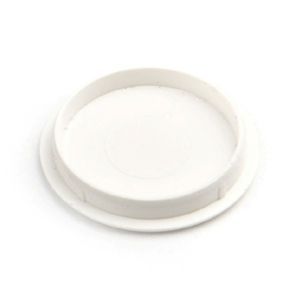 Immagine di tappi giunzioni superfix mm. 22 bianco diam. mm. 24 a corona                                                                                           