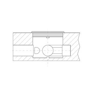 Immagine di tappi giunzioni superfix mm. 22 nero diam. mm. 24 a corona                                                                                           