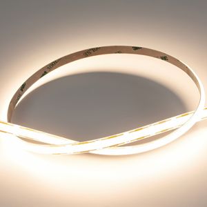 Immagine di strip led cob mm 8 24v 3000° 15.0w/m cm 2000 300 led/m-1550 lm/m - ip20                                                                                           