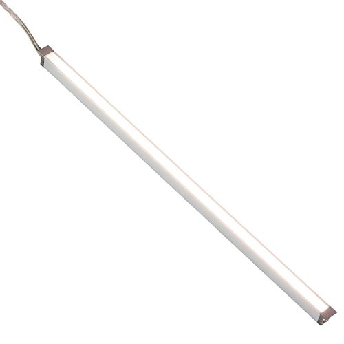 Immagine di strip led profil 4x8 24v 3000°  8.0w/m cm 3000 168 led/m-270 lm/m - ip20                                                                                           