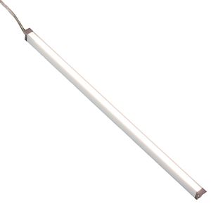 Immagine di strip led profil 4x8 24v 4000°  8.0w/m cm 3000 168 led/m-300 lm/m - ip20                                                                                           