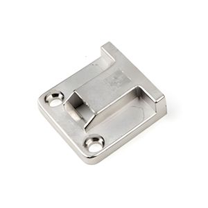 Immagine di fermaschienali normal a scatto piastra nich. s/molla                                                                                           