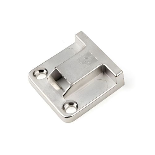 Immagine di fermaschienali normal a scatto piastra nich. s/molla                                                                                           