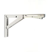 Immagine di reggimensole pieghevoli eb 303 305.5x165 inox l portata 150 kg                                                                                           