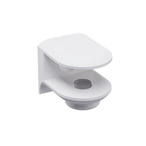 Immagine di reggimensole m03 metallo bianco opaco x cristalli mm. 6/11                                                                                           