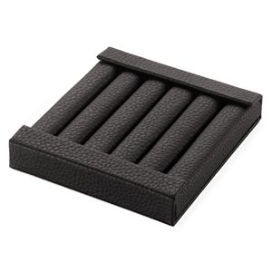 Immagine di inserti luxury porta anelli 126x136 grigio ecopelle                                                                                           