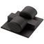 Immagine di inserti luxury porta orologi 126x136 grigio ecopelle                                                                                           