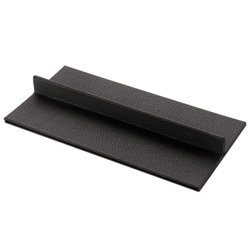 Immagine di inserti luxury vertical split 236x136 grigio 2 scomparti ecopelle                                                                                           