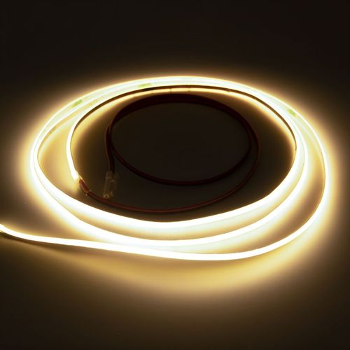 Immagine di strip led cob mm 3 12v 3000°  3.8w/m cm  300 528 led/m- 400 lm/m - ip20                                                                                           