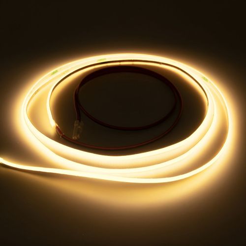 Immagine di strip led cob mm 3 24v 2700°  4.0w/m cm  500 400 led/m- 400 lm/m - ip20                                                                                           