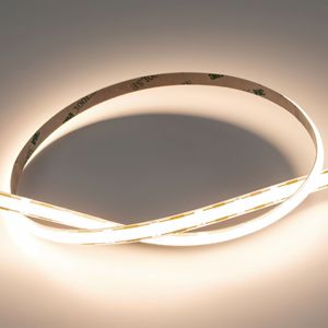 Immagine di strip led cob mm 8 12v 3000° 10.0w/m cm  500 640 led/m- 850 lm/m - ip20                                                                                           