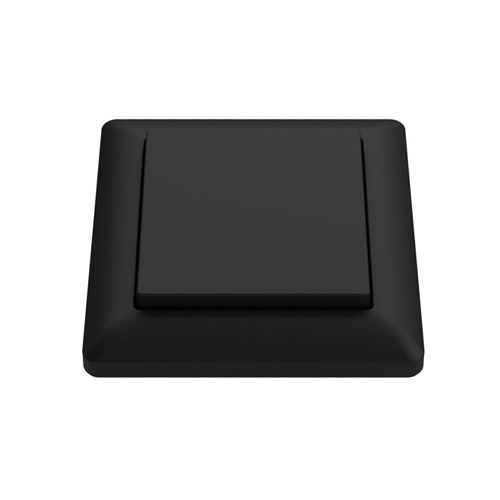 Immagine di interruttori pushpower quadro 2 vie nero std monotasto wireless                                                                                           