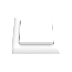 Immagine di interruttori pushpower quadro 2 vie bianco std monotasto wireless                                                                                           