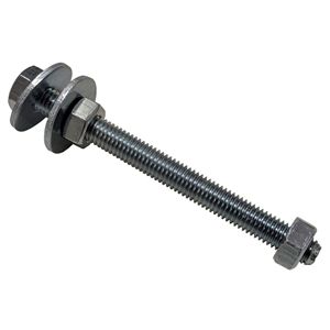 Immagine di scale shop c/ganci supporti h100 filetto 8ma x binario tubolare alluminio                                                                                           